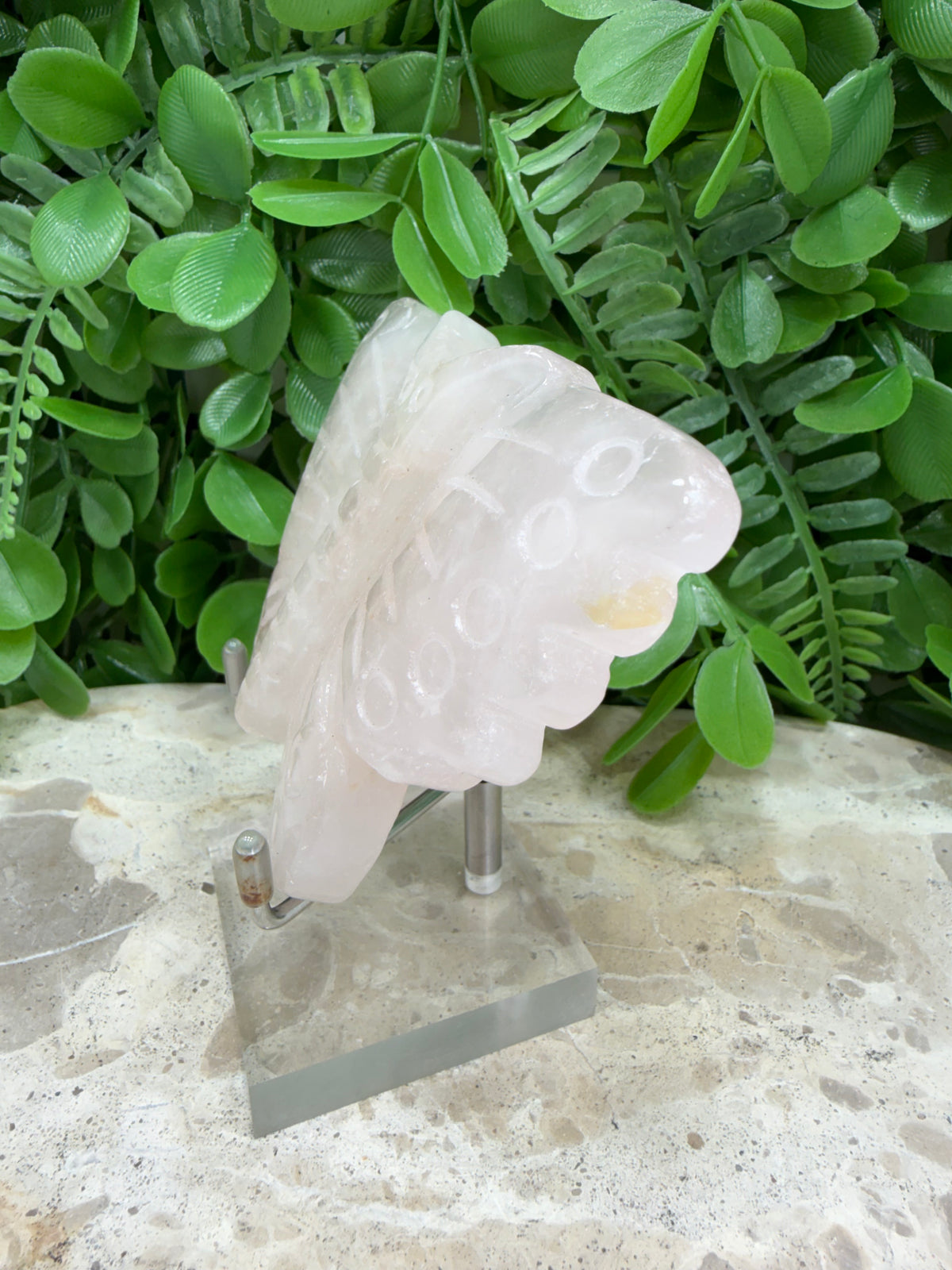 Rose Quartz Butterfly | Love • Compassion • Healing