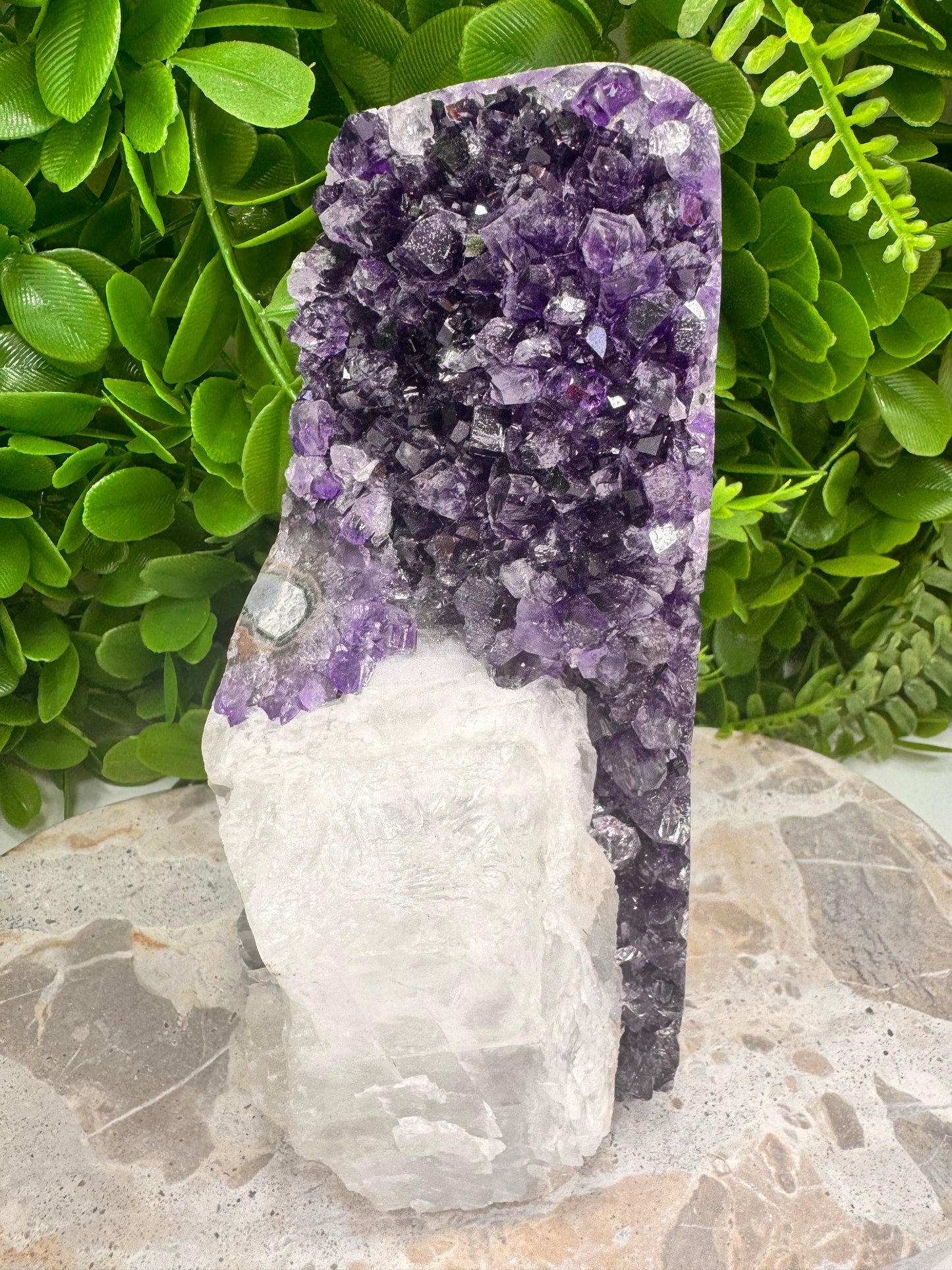 Amethyst Freeform with Calcite 1.8kg