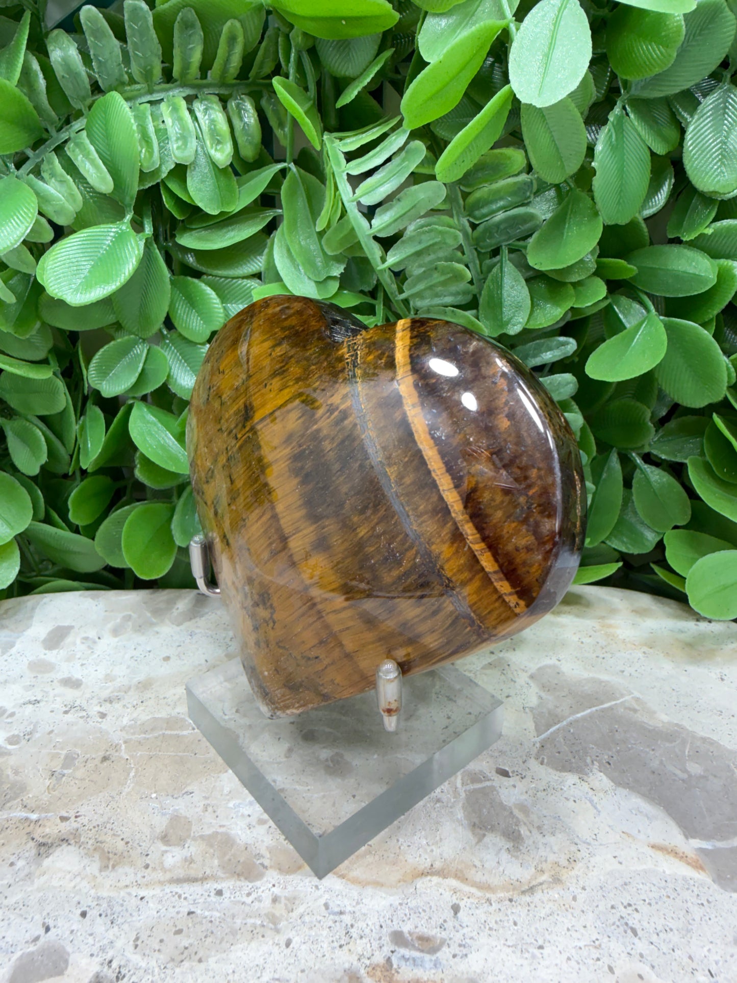 Tiger Eye Heart 270g