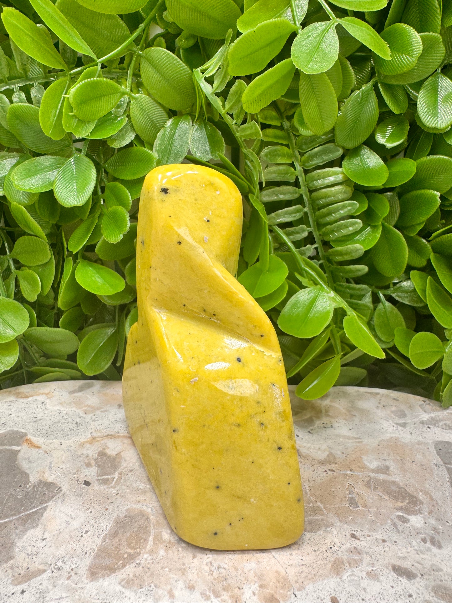 Jade/Hematite Freeform 446g