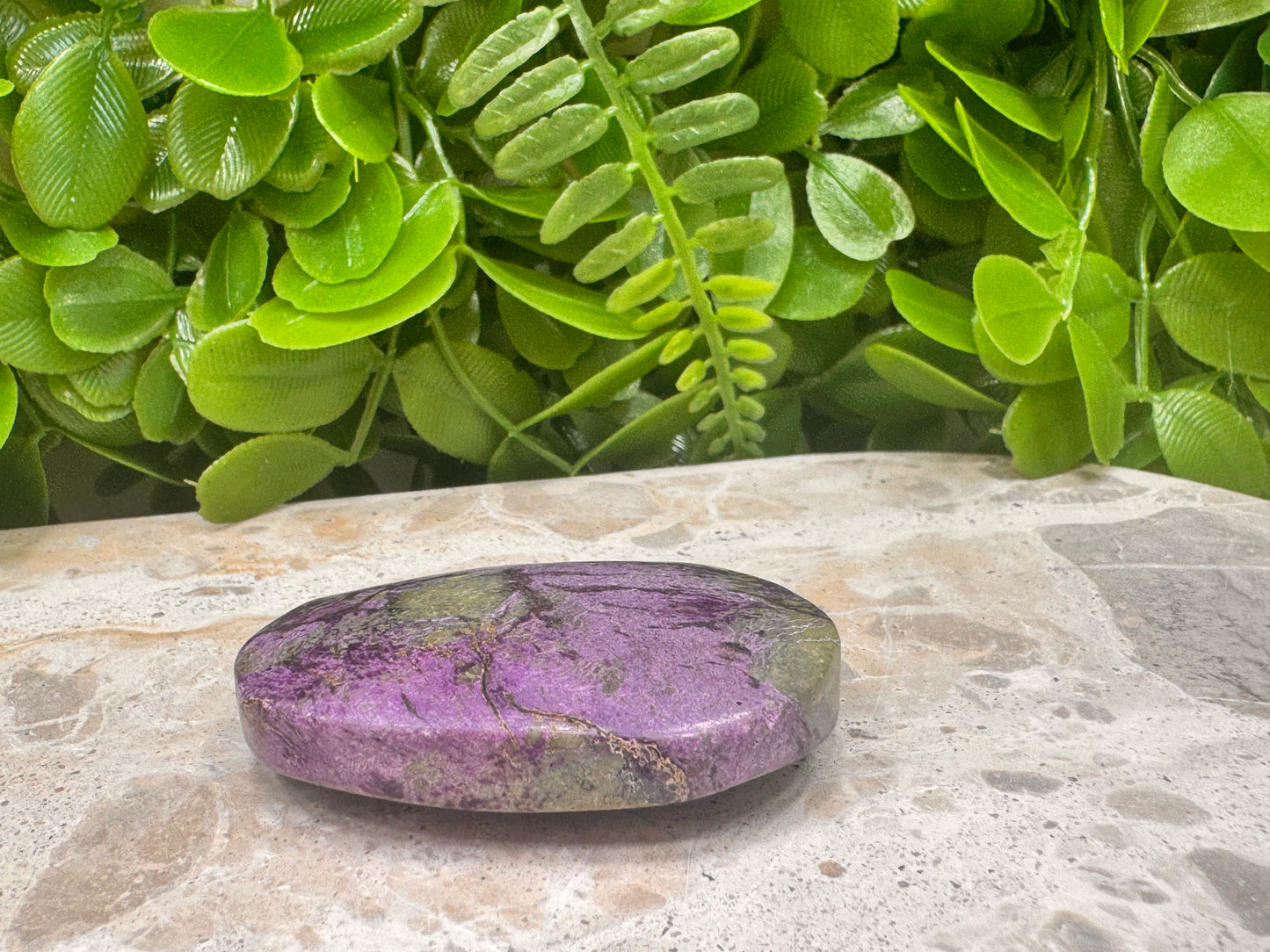 Stichtite Palm Stone 46g