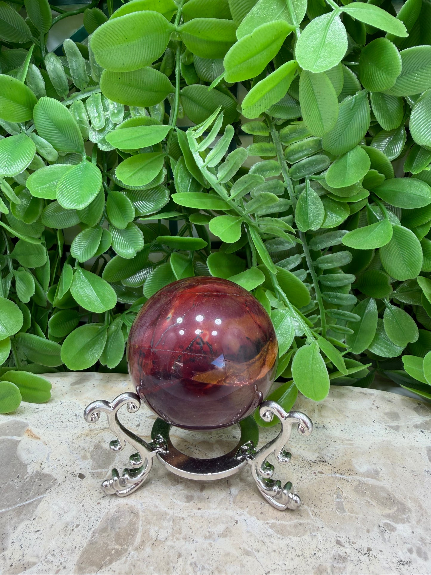 Mookaite Jasper Sphere 174g