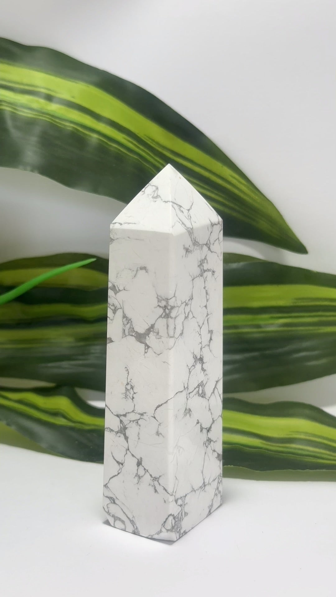 Howlite Tower 266g