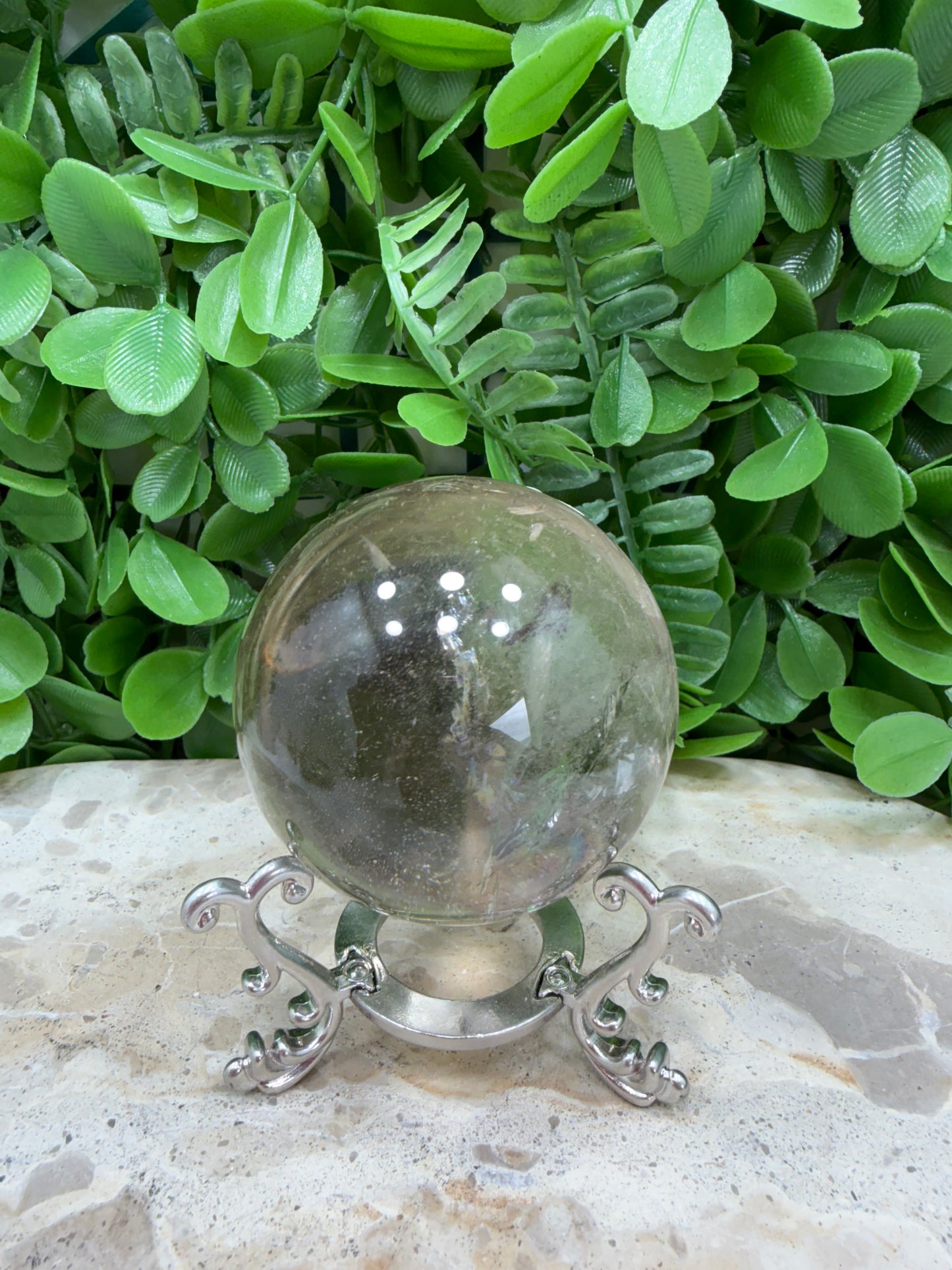 Smokey Quartz Sphere 312g