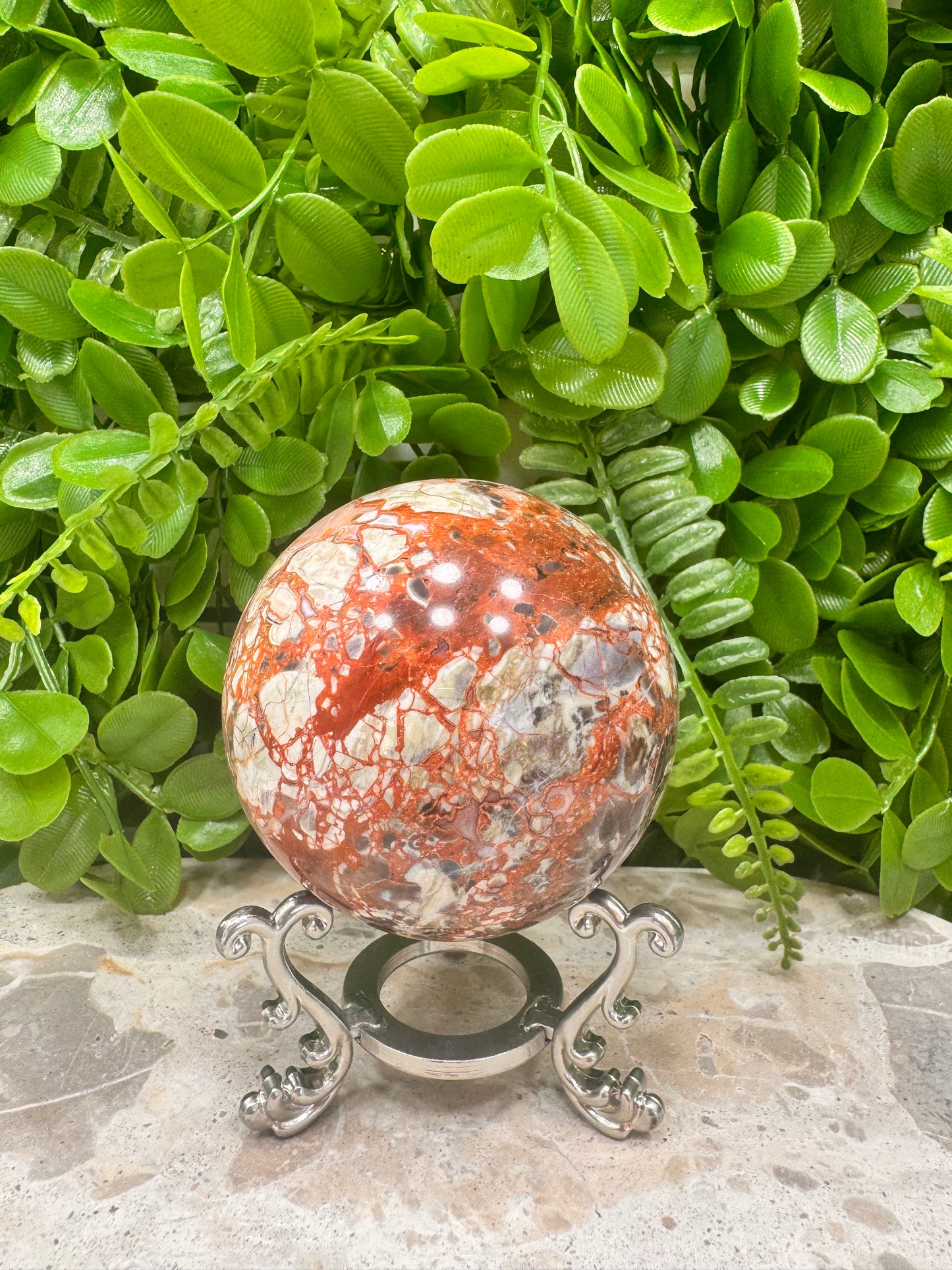 Indonesian Jasper Sphere 510g