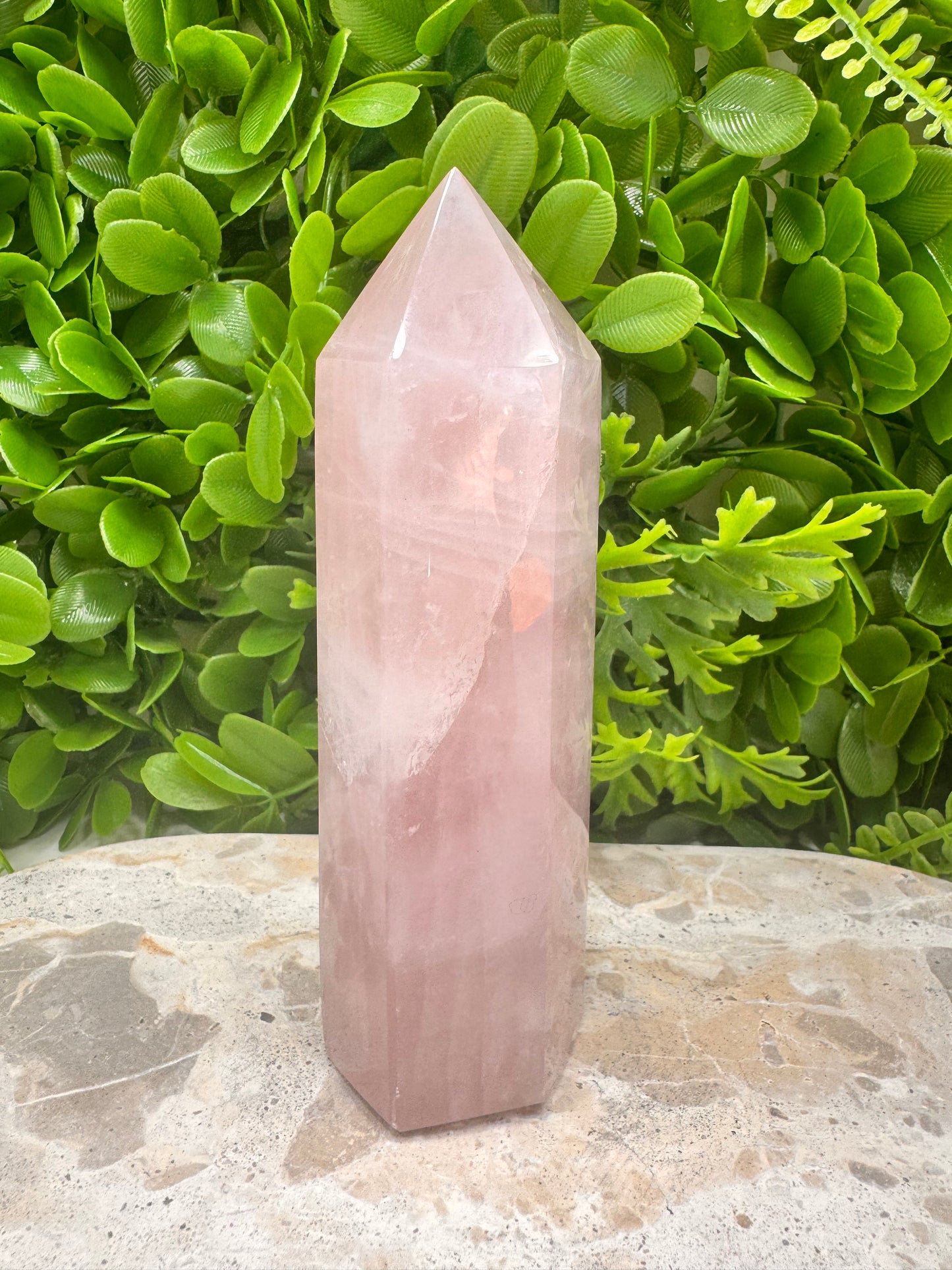 Rose Quartz Tower 450g