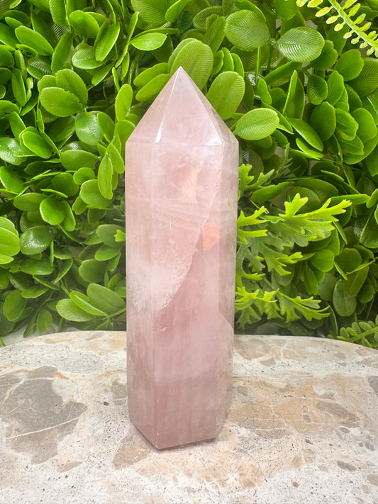 Rose Quartz Tower 450g