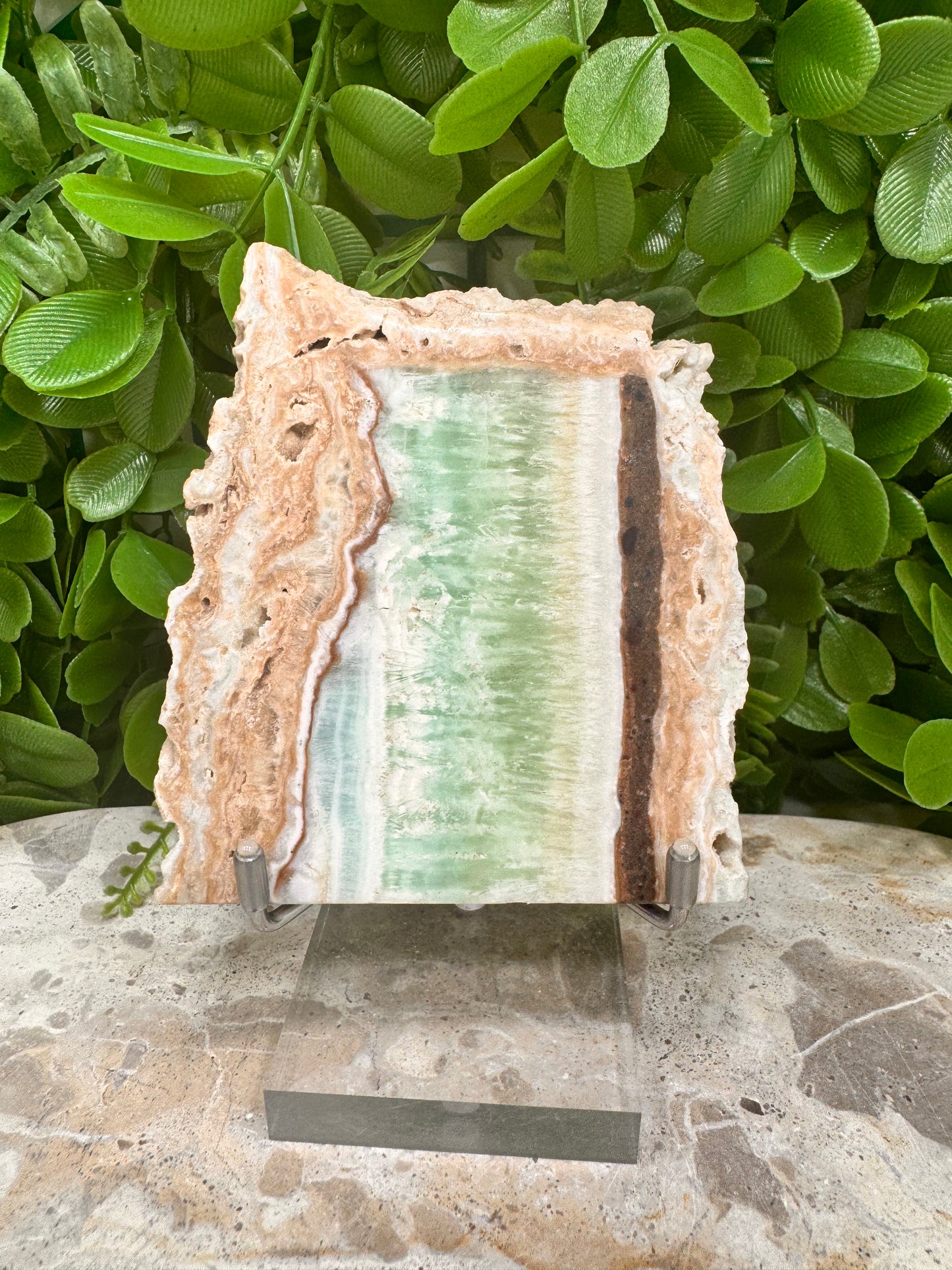 Caribbean Calcite Slab 200g