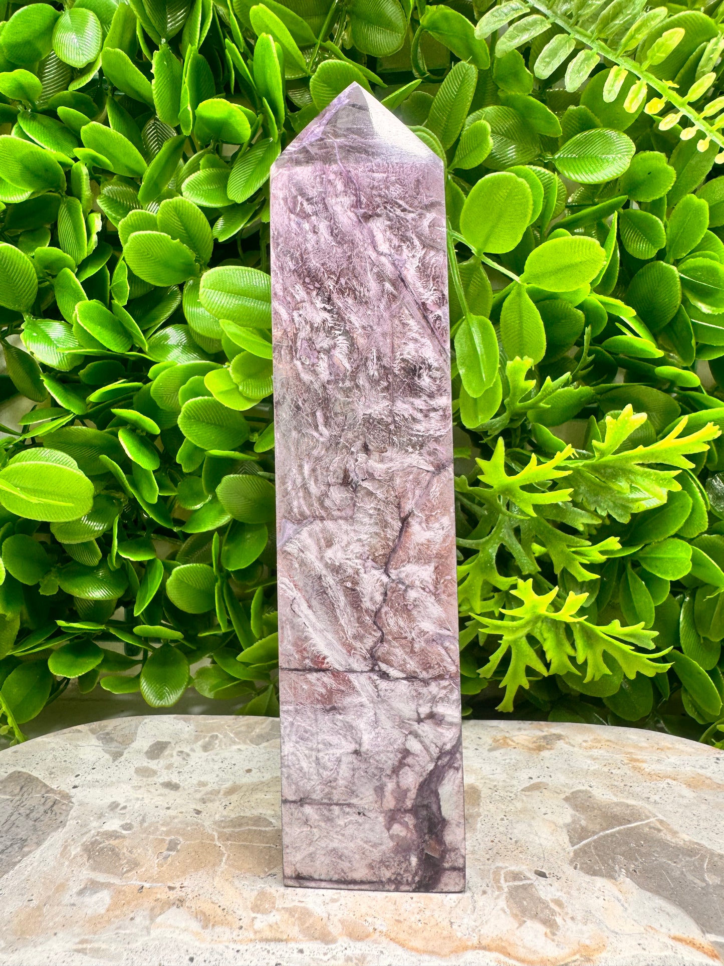 Purple Mica Tower 496g