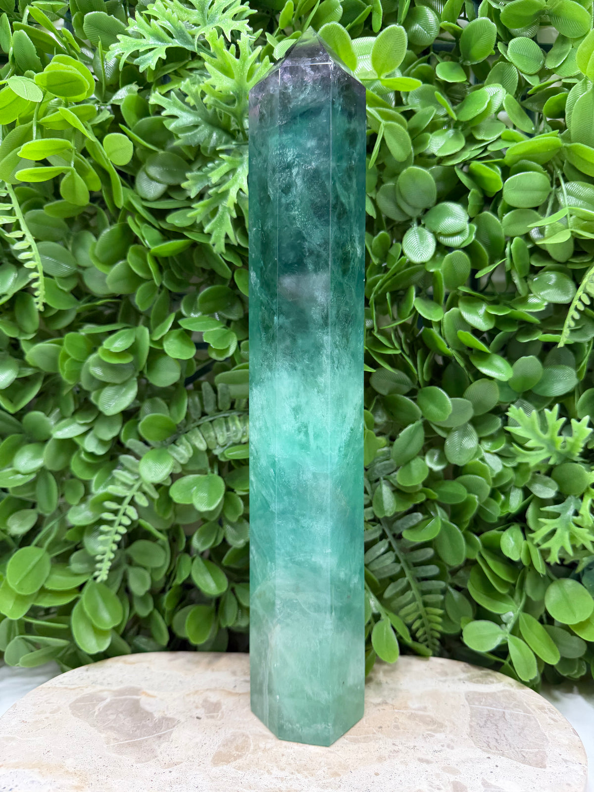 Green Fluorite Tower | Clarity • Focus • Balance