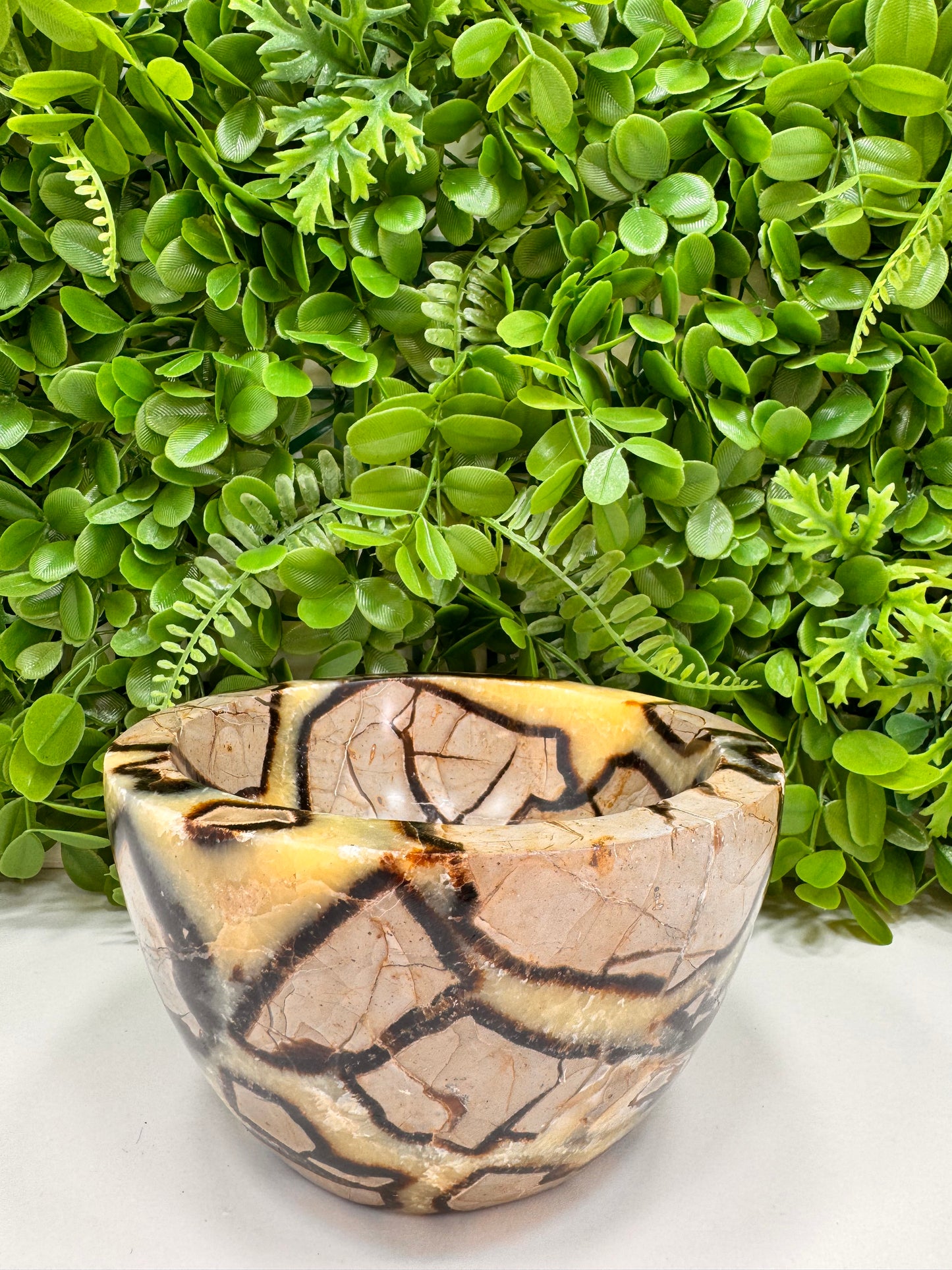 Septarian Dragon Stone Bowl 2488g