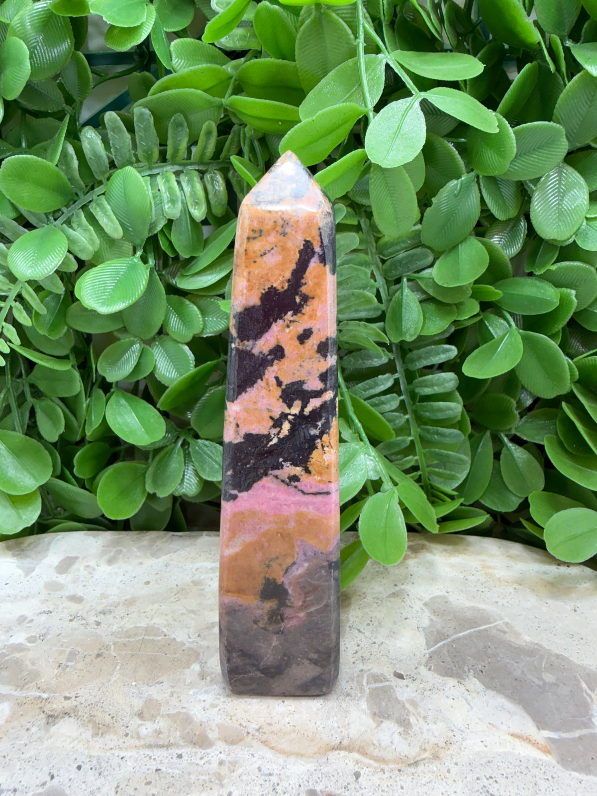 Rhodonite Tower 320g
