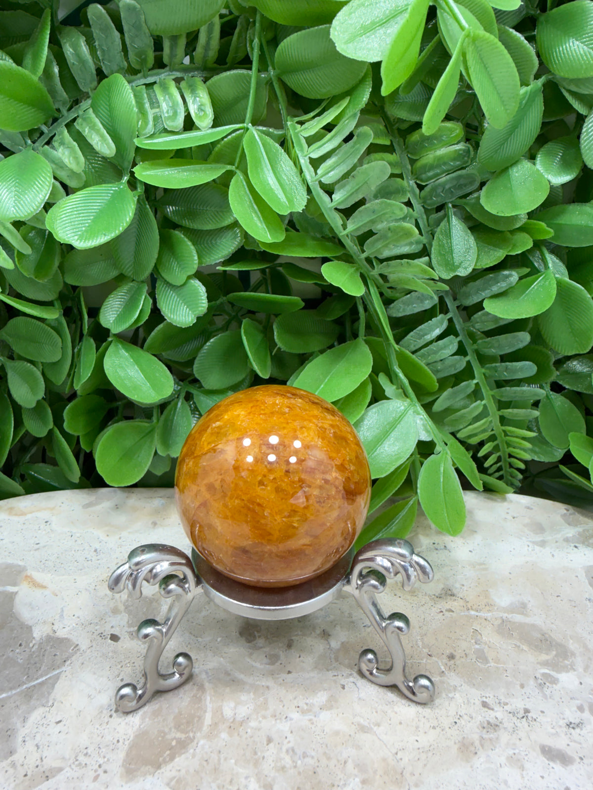 Golden Healer Sphere | Healing • Positivity • Harmony