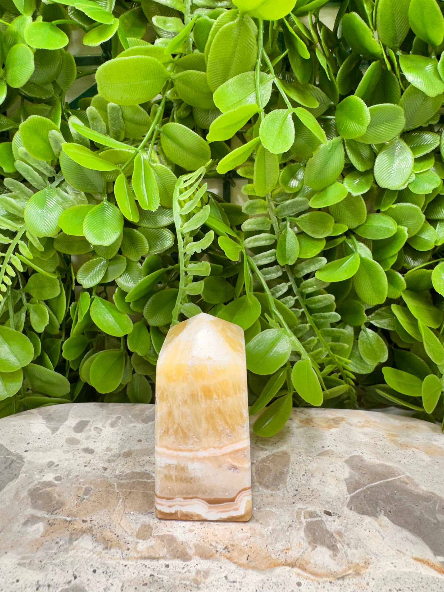 Pineapple Calcite Point 180g