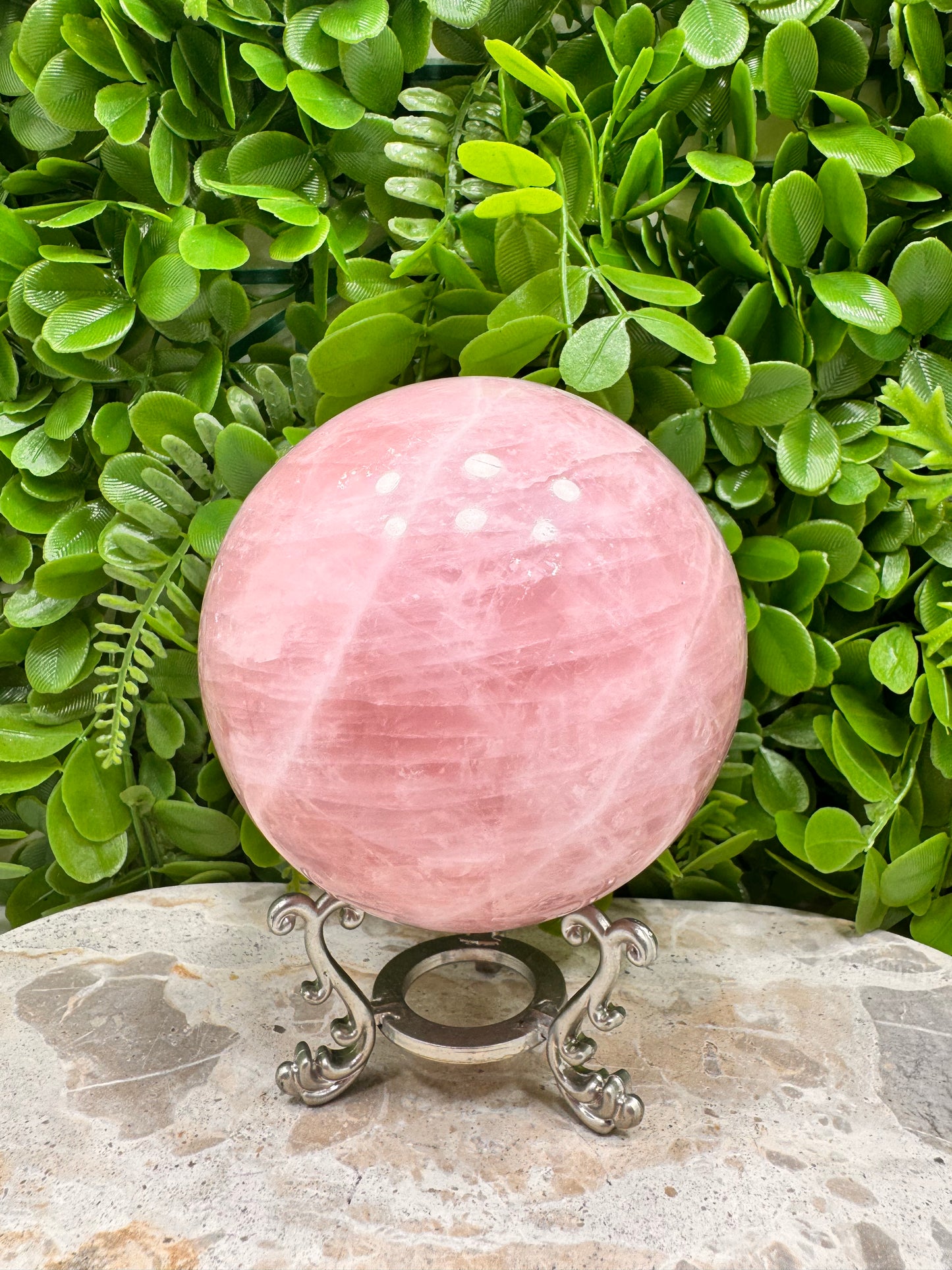Rose Quartz Sphere 1500g