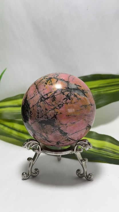 Rhodonite Sphere 800g