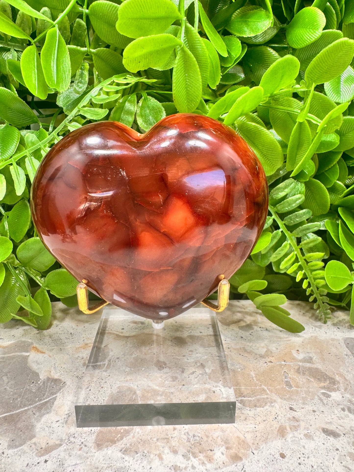 Carnelian Heart 376g