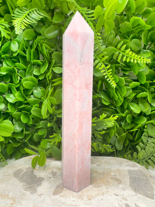Pink Opal Tower 743g