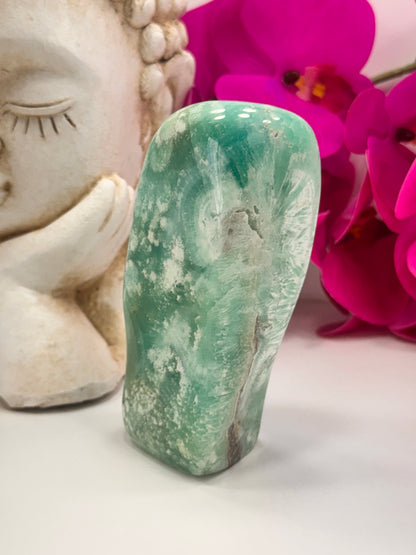 Aragonite with Smithsonite Freeform 664g