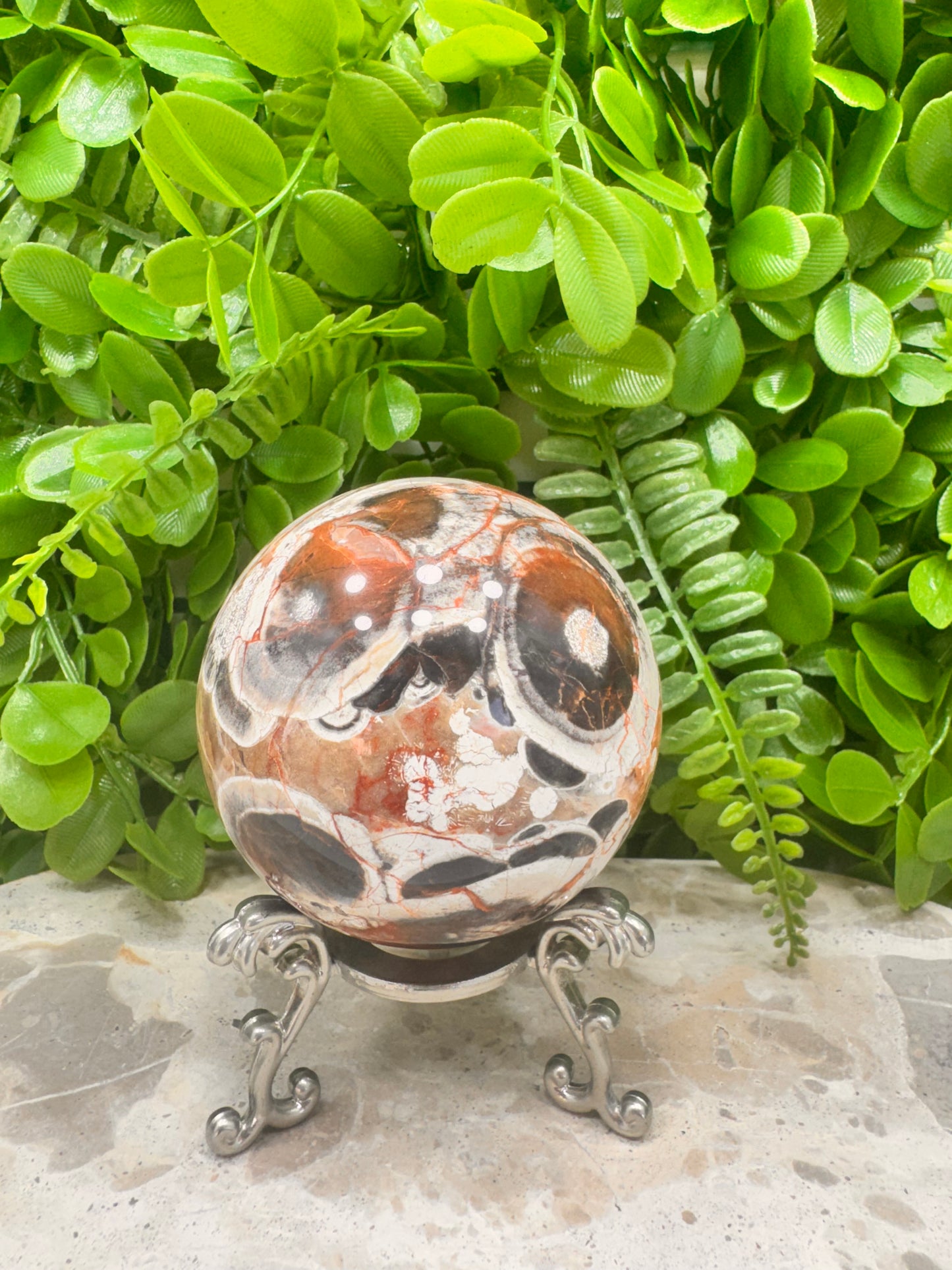 Indonesian Jasper Sphere 544g