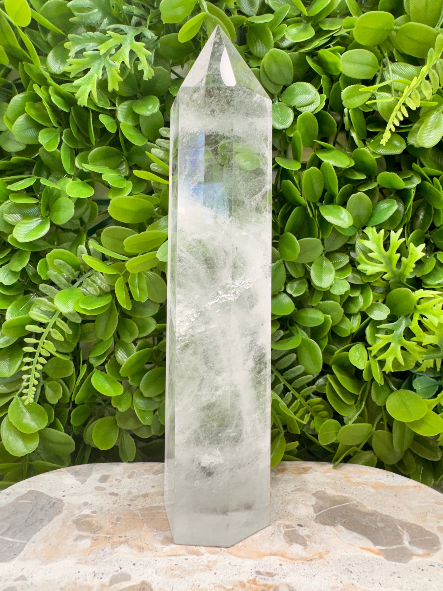 Clear Quartz Tower 1023g