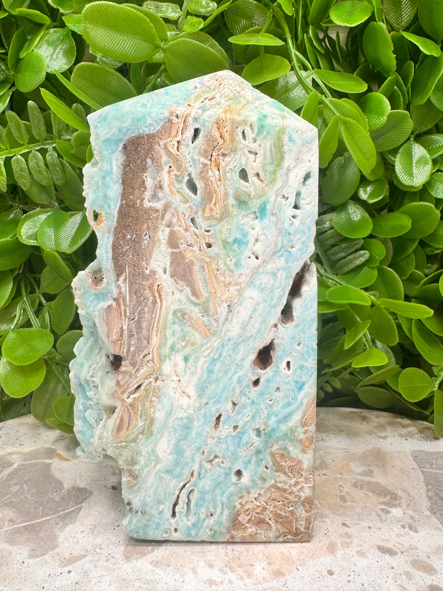 Hemimorphite Tower /Freeform 1508g