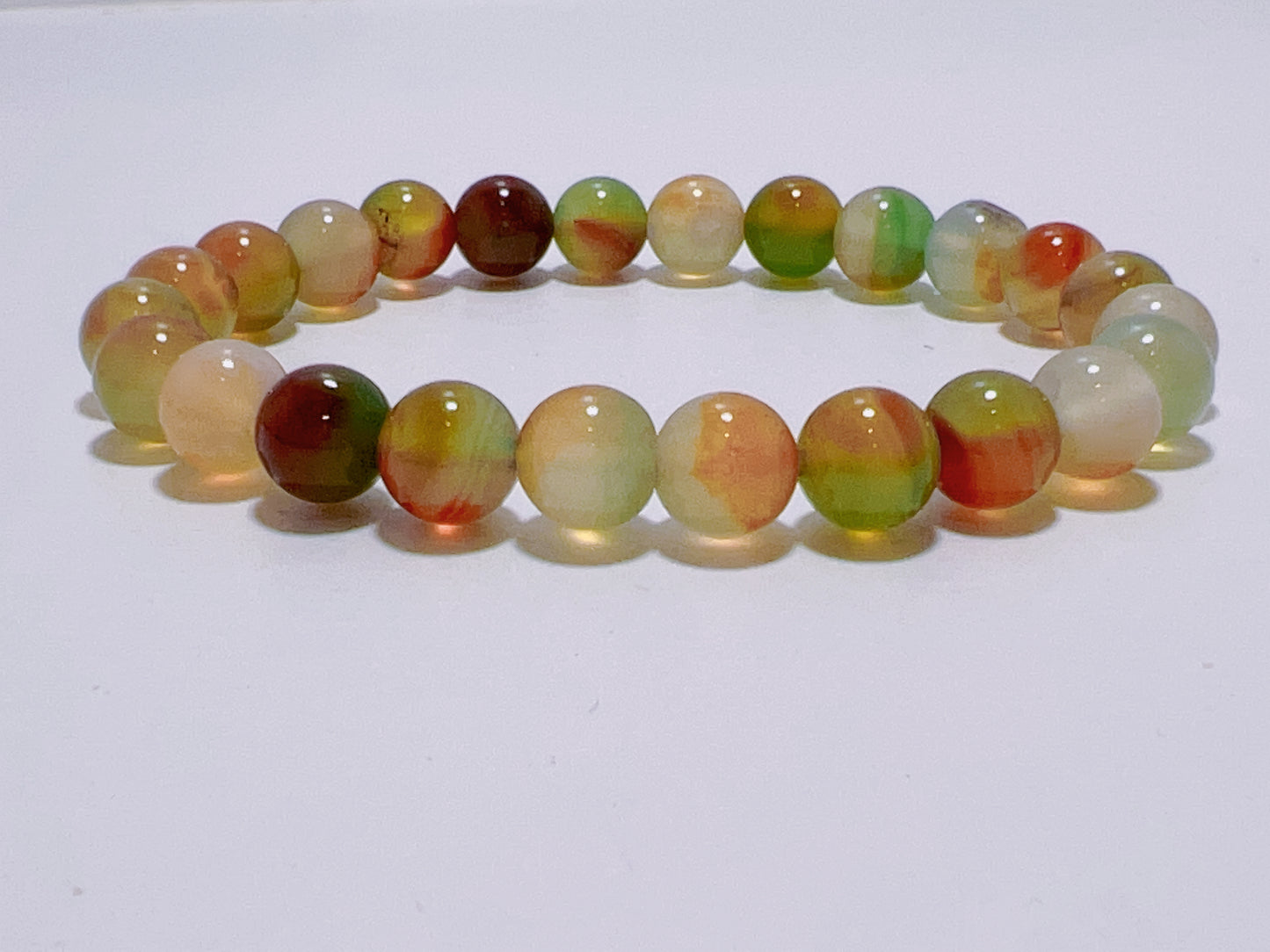 Peacock Agate Bracelet