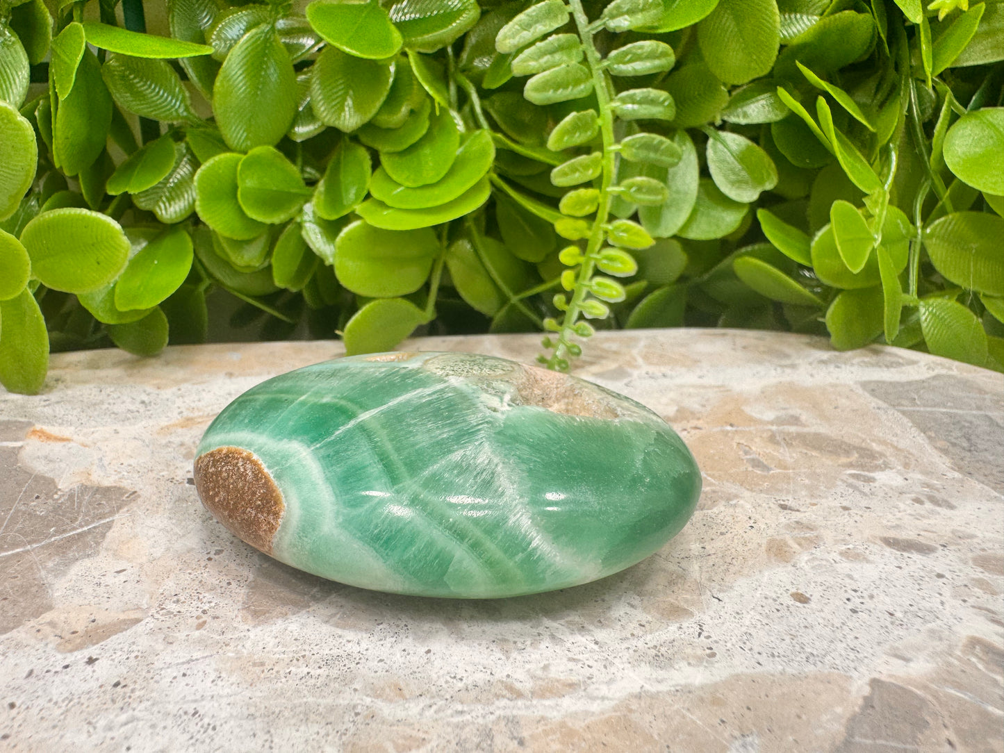 Smithsonite Palm Stone 104g
