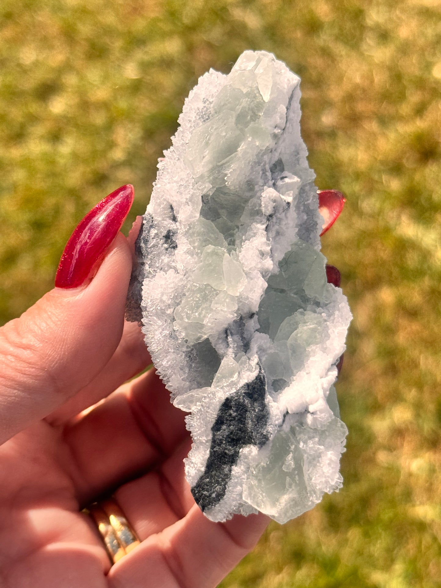 Sphalerite/Fluorite Freeform 146g