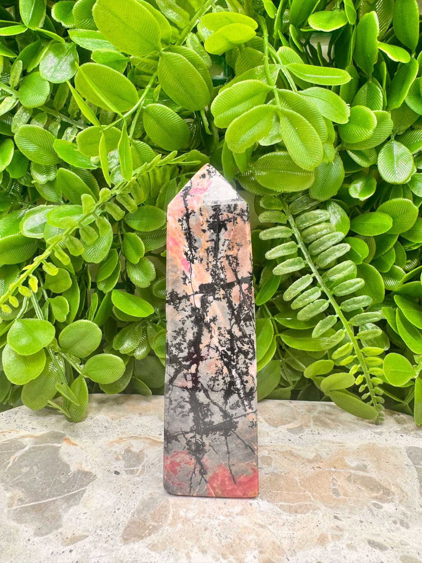 Rhodonite Tower 466g