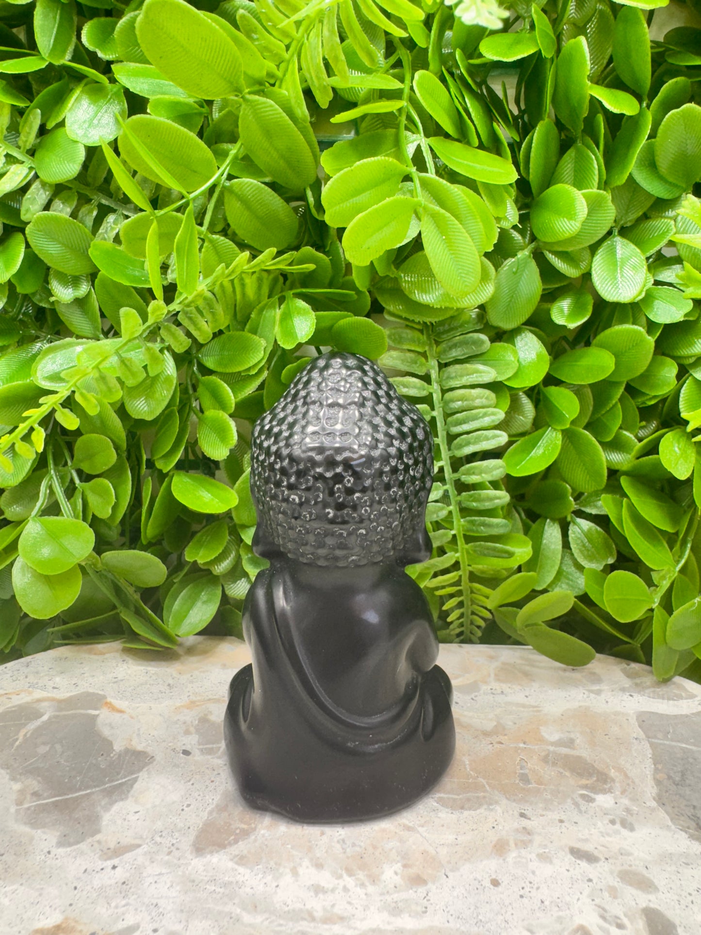 Black Obsidian Buddha 350g