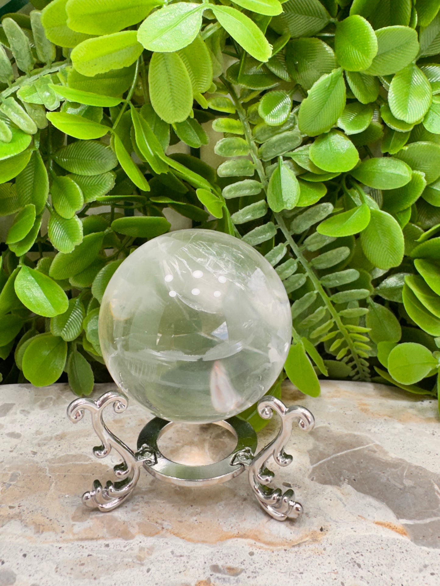Clear Quartz Sphere 276g