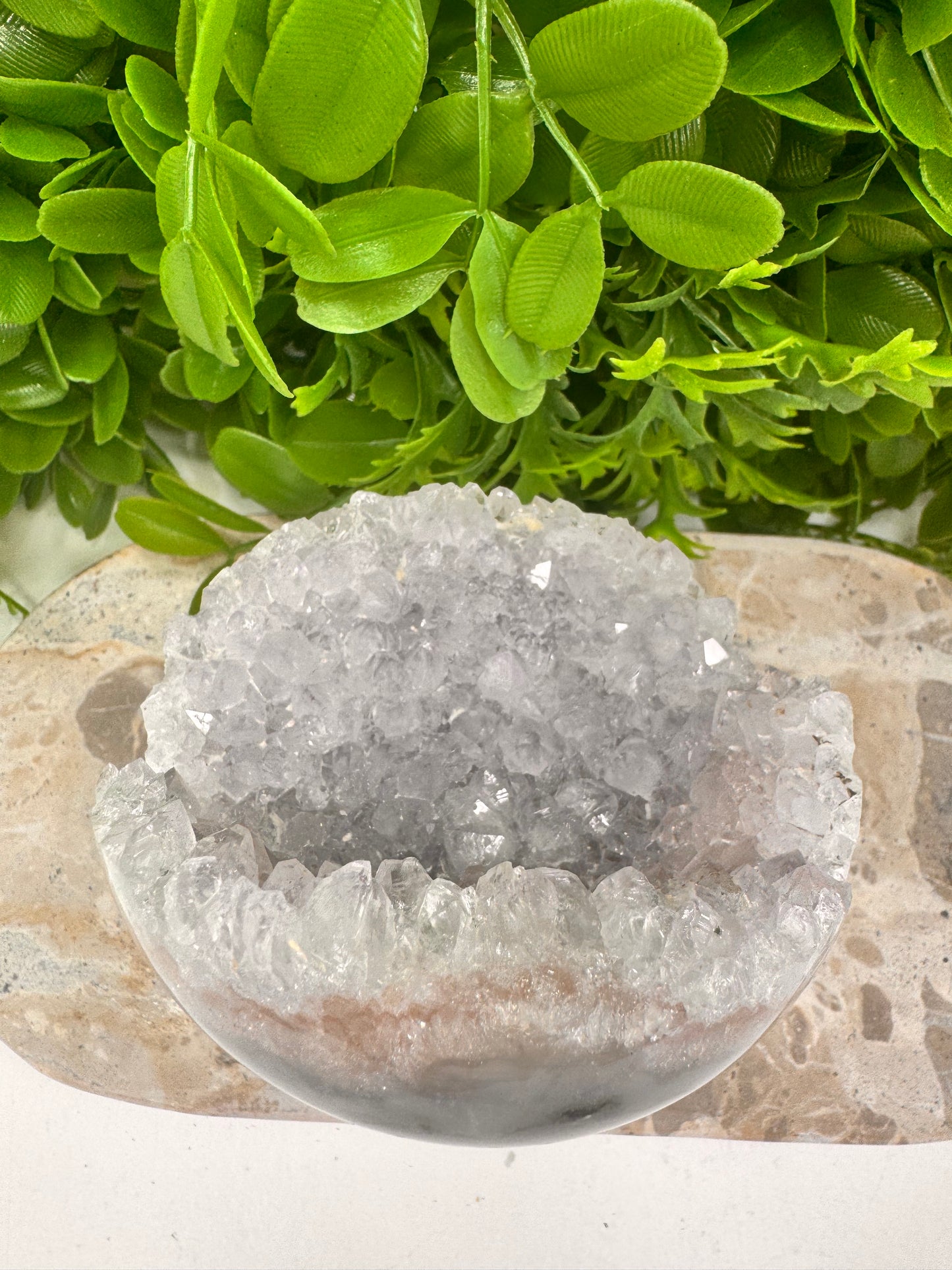 Druzy Amethyst Half Sphere 568g