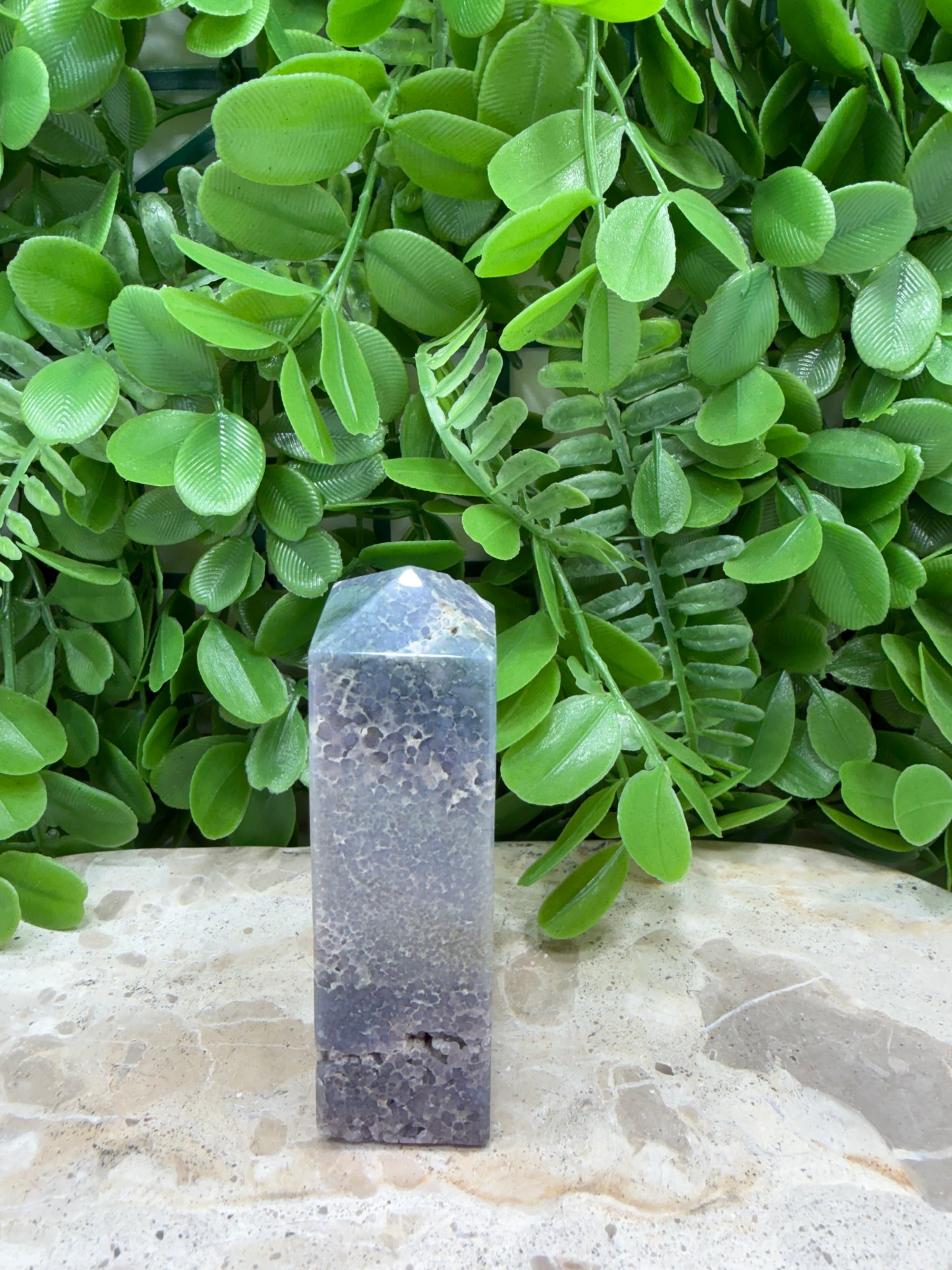 Grape Agate Freeform Point 192g