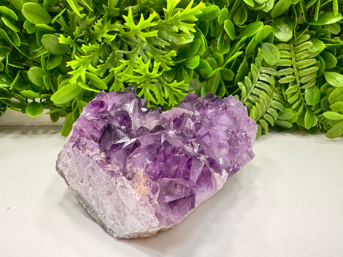 Amethyst Tealight Holder  1144g