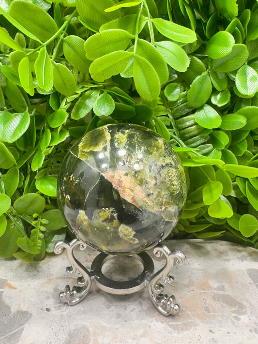 Nephrite Jade Sphere 518g