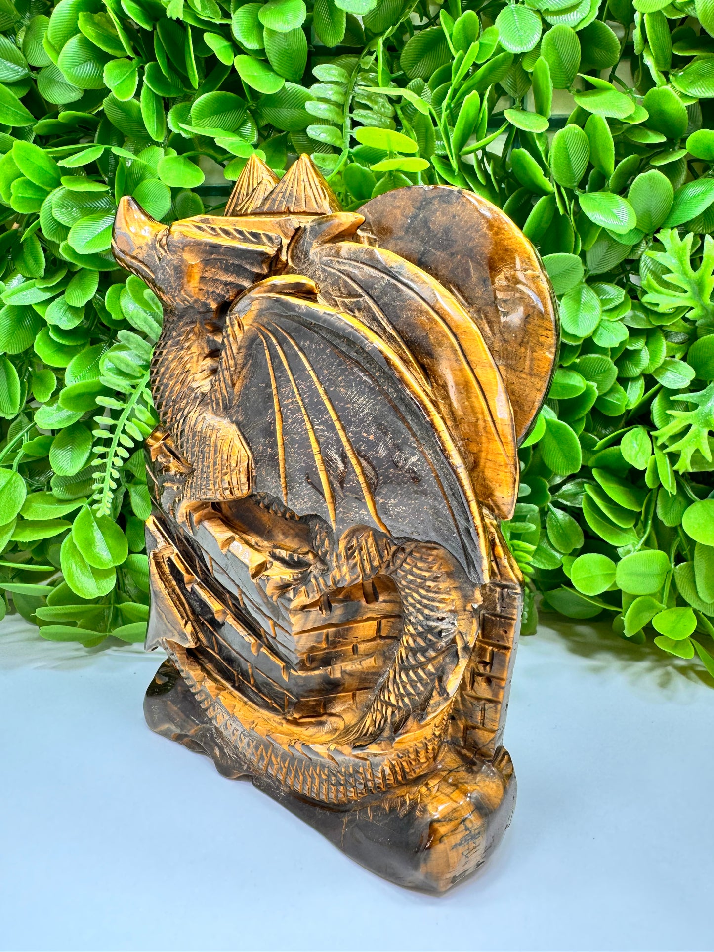 Tigers Eye Dragon On Castle 2014g