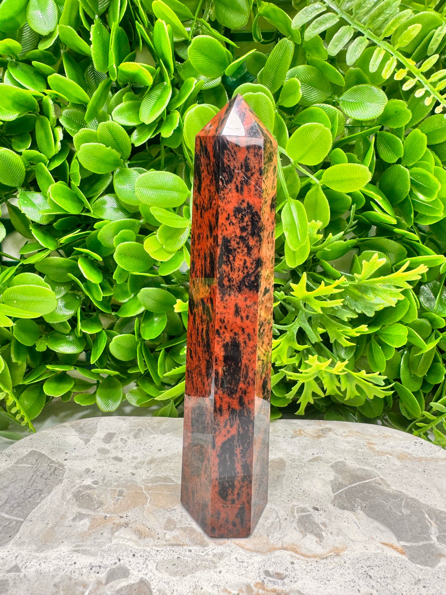 Mahogany Obsidian Tower 316g