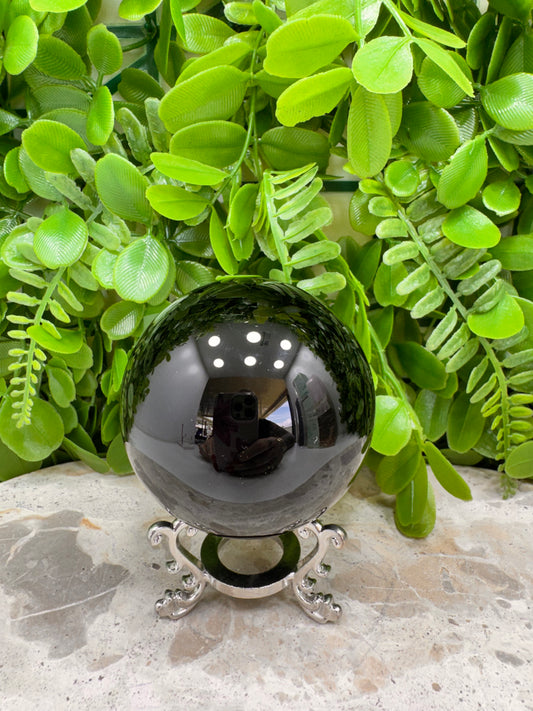 Obsidian Sphere 428g