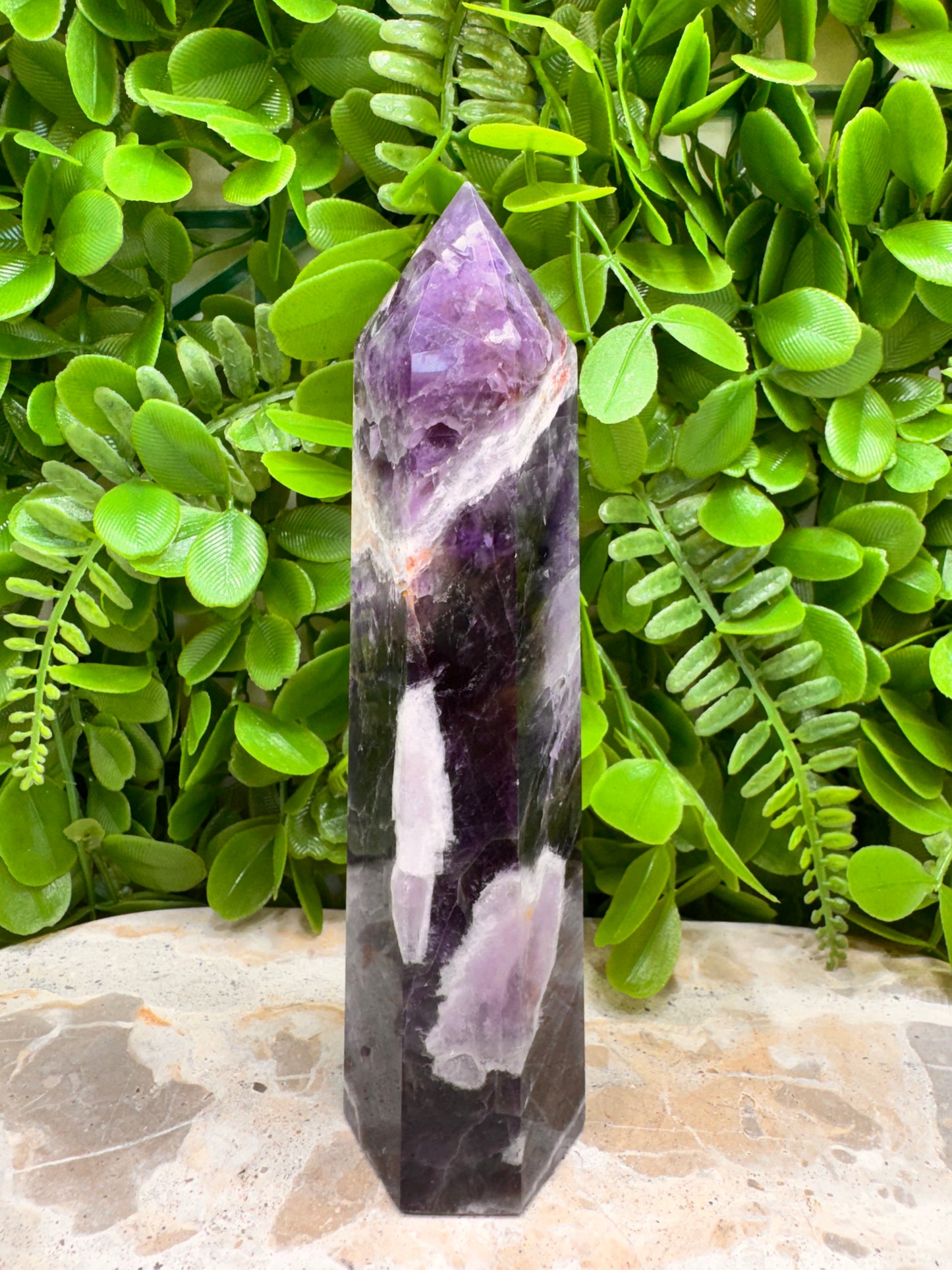 Chevron Amethyst Tower 365g
