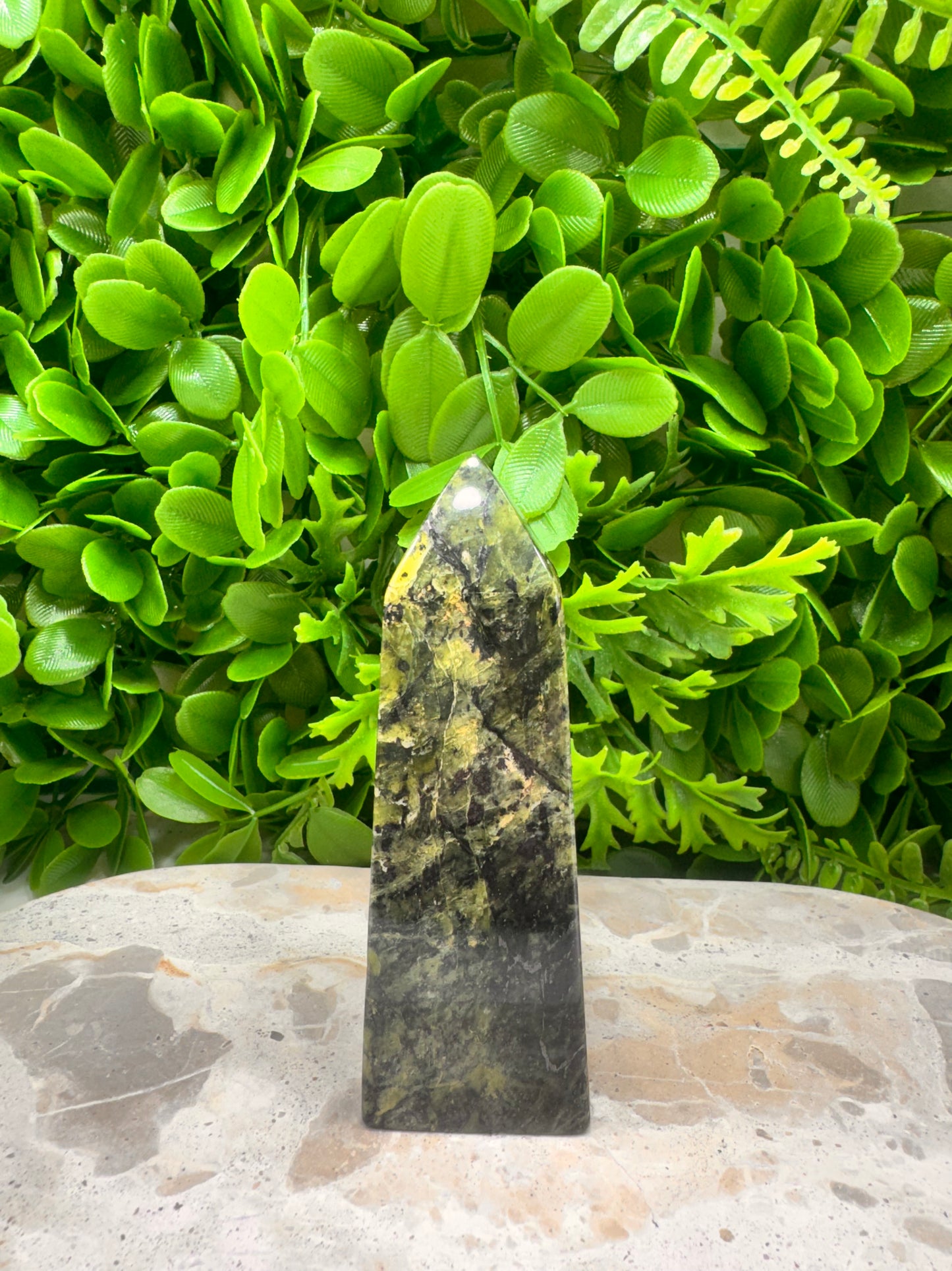 Nephrite Jade Tower 300g