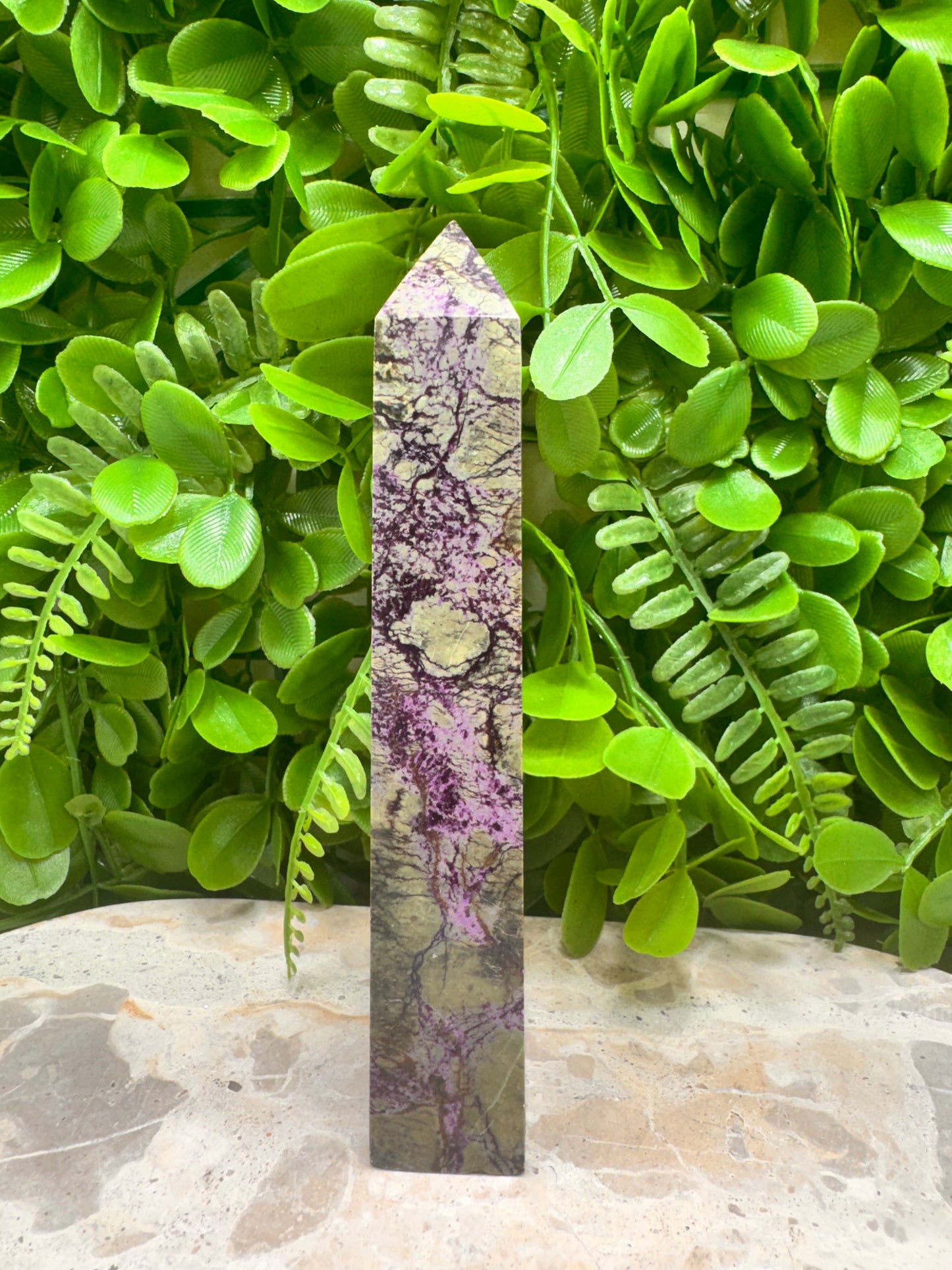 Atlantisite Stichtite Tower 238g