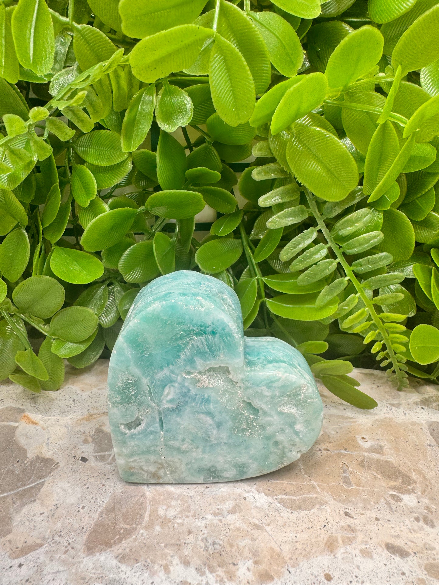 Hemimorphite Heart 205g