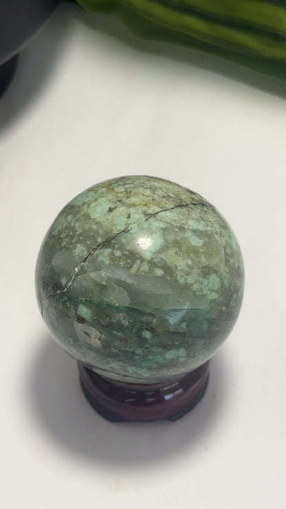 Turquoise Sphere 262g