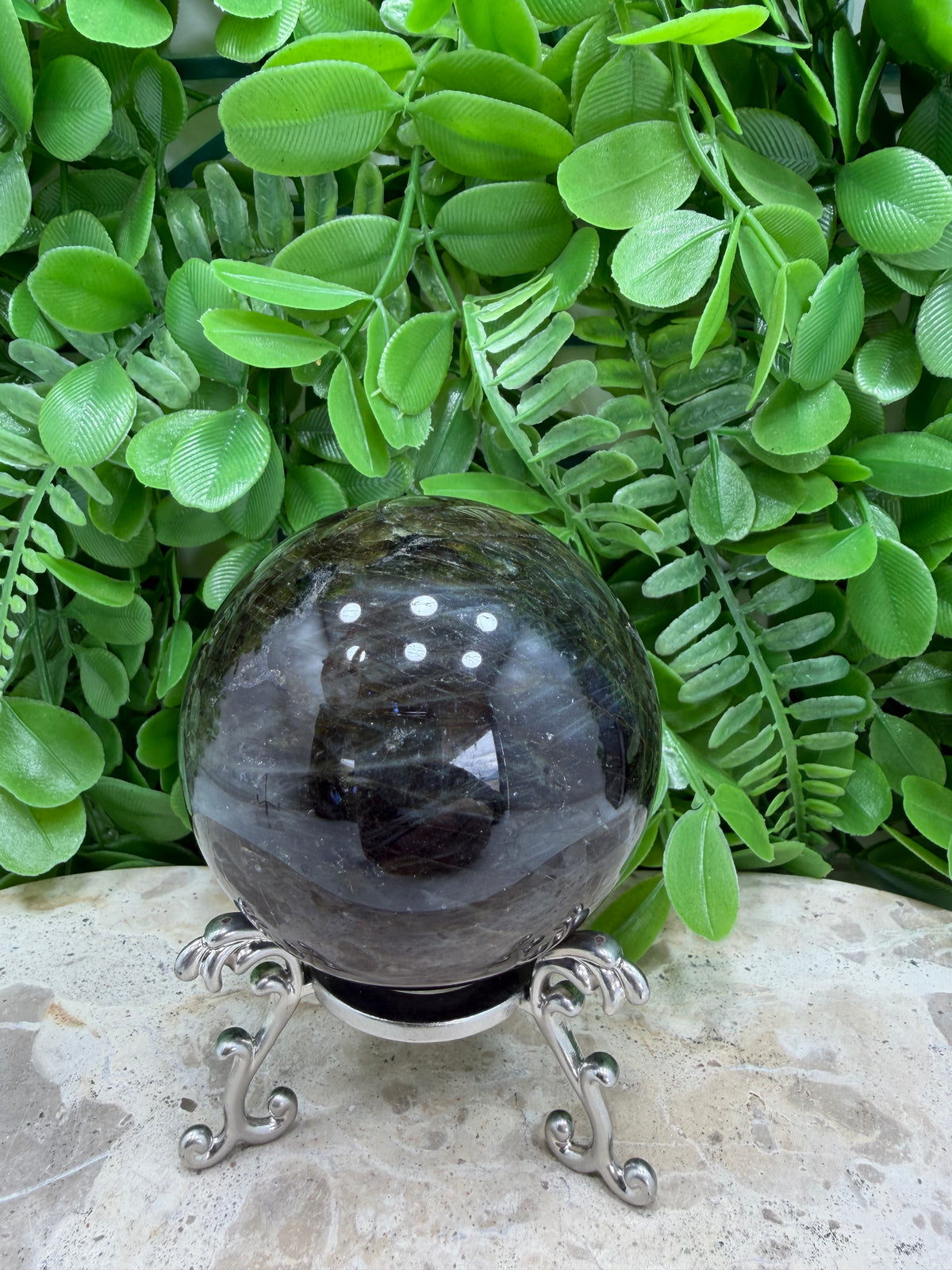 Labradorite Sphere | Protection • Intuition • Transformation