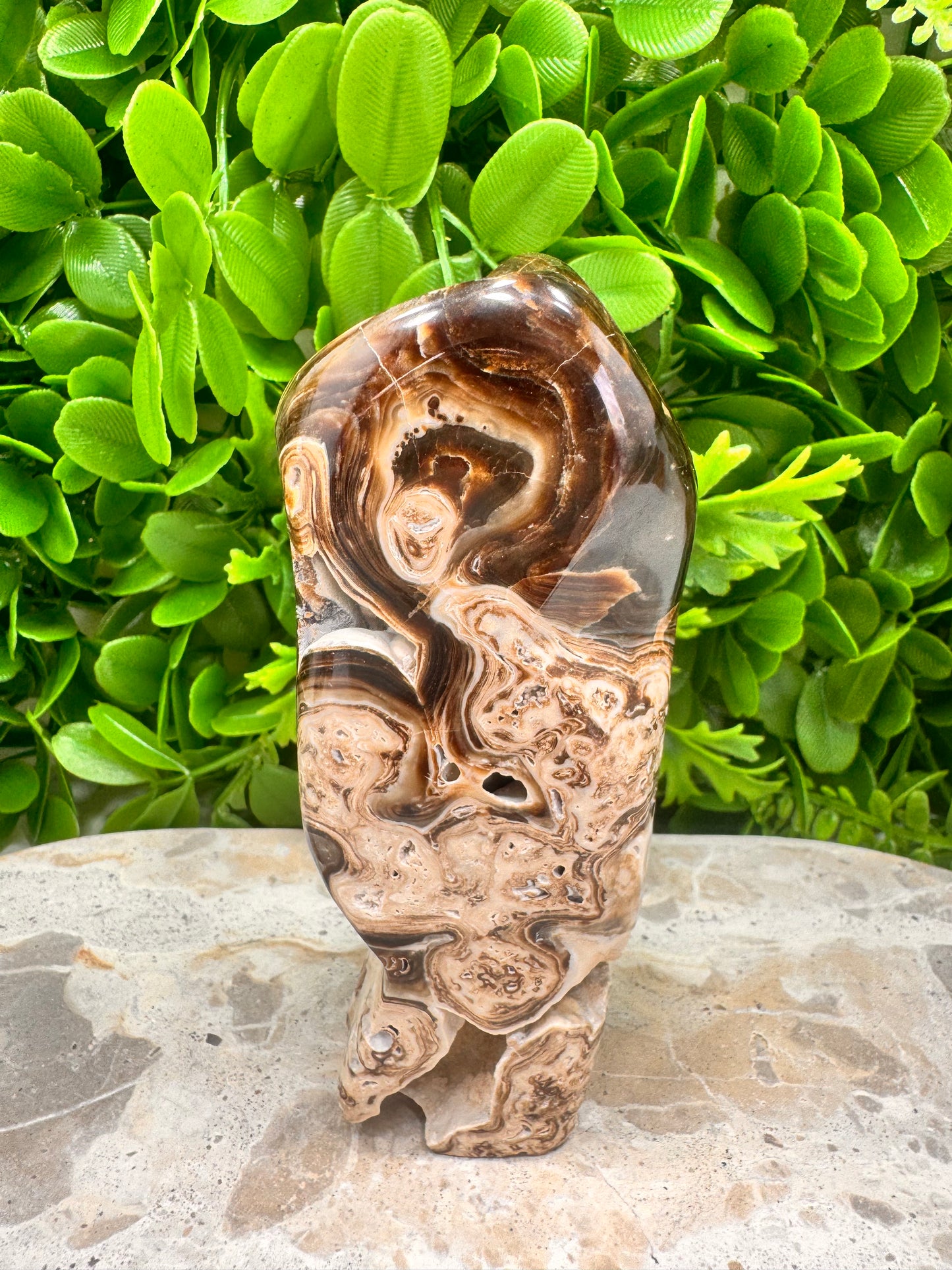 Chocolate Calcite Freeform 356g