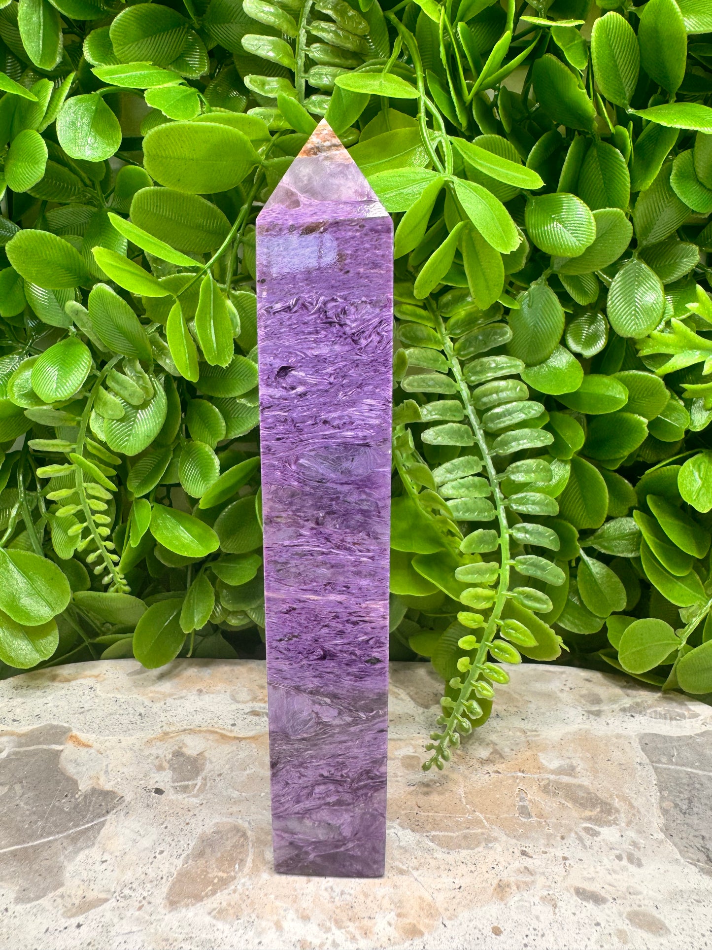 Charoite Tower 390g