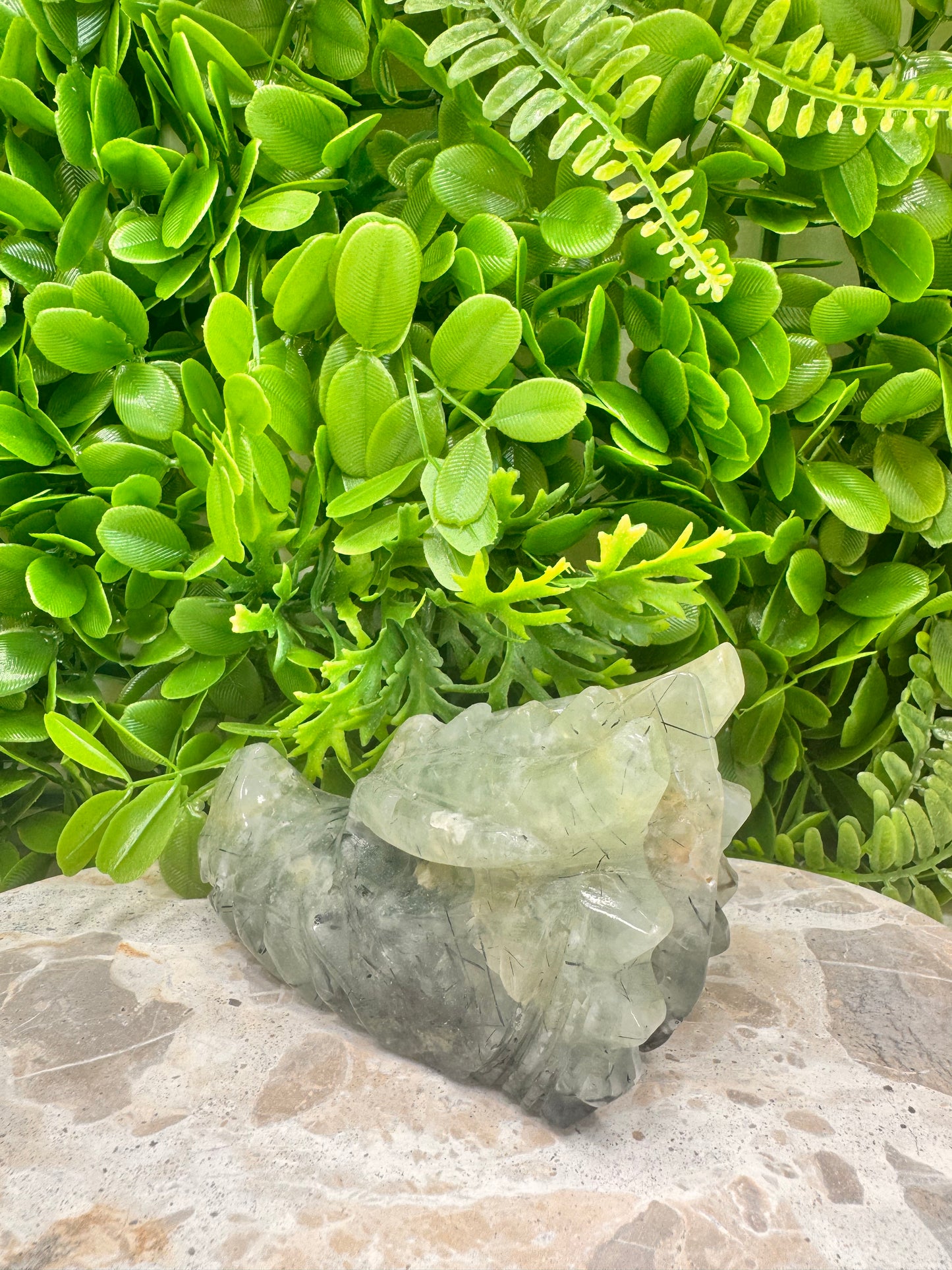 Prehnite Dragon Skull 684g