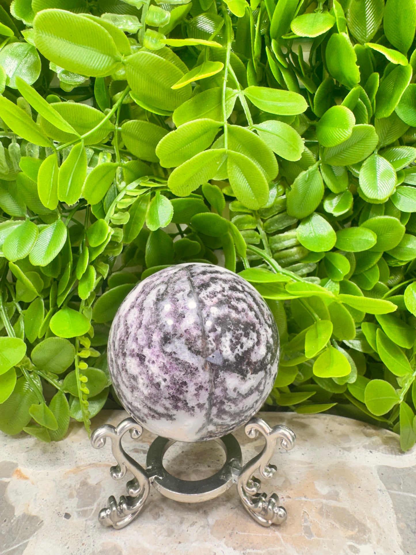 Zebra Jasper Sphere 390g