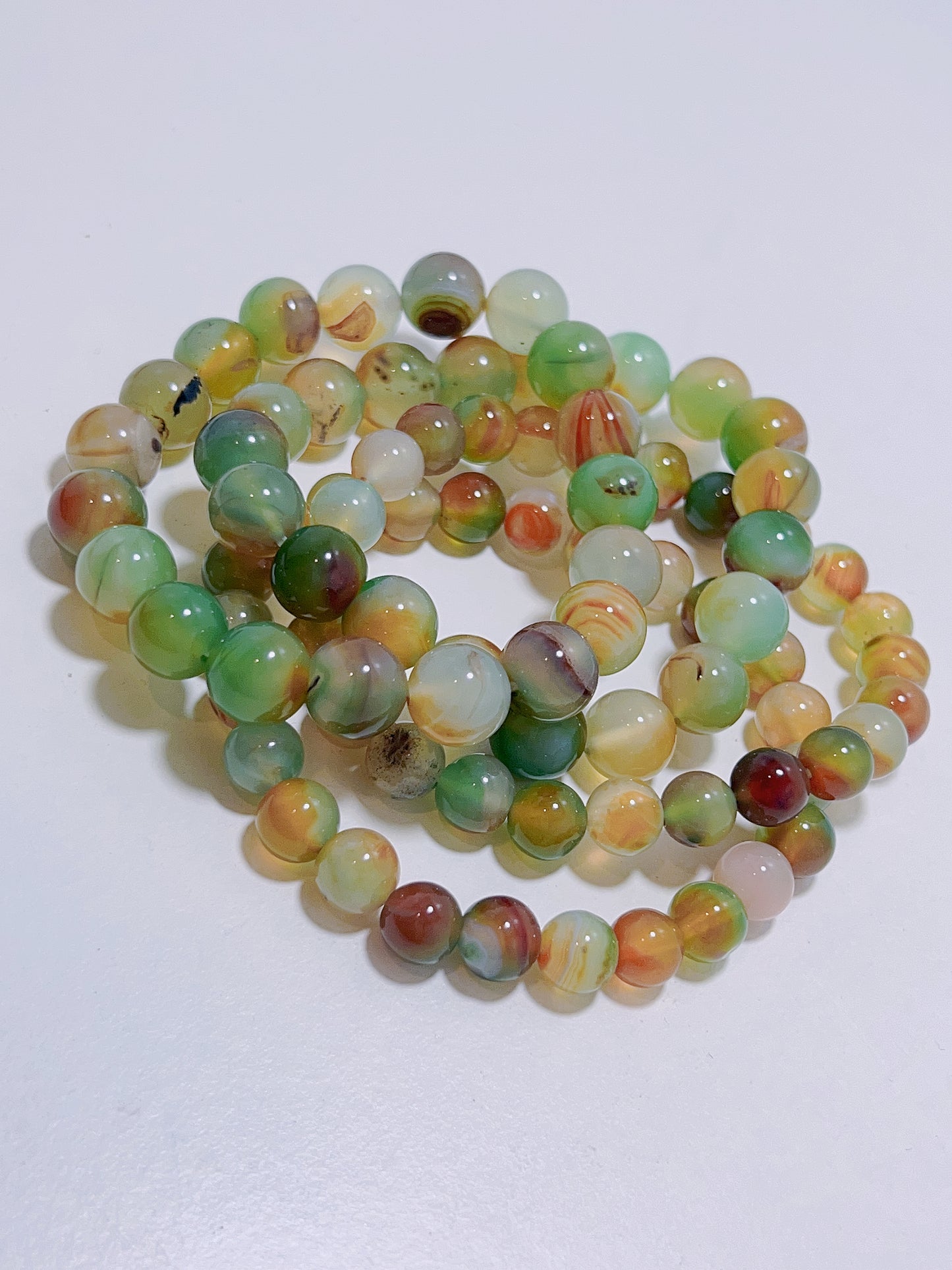 Peacock Agate Bracelet